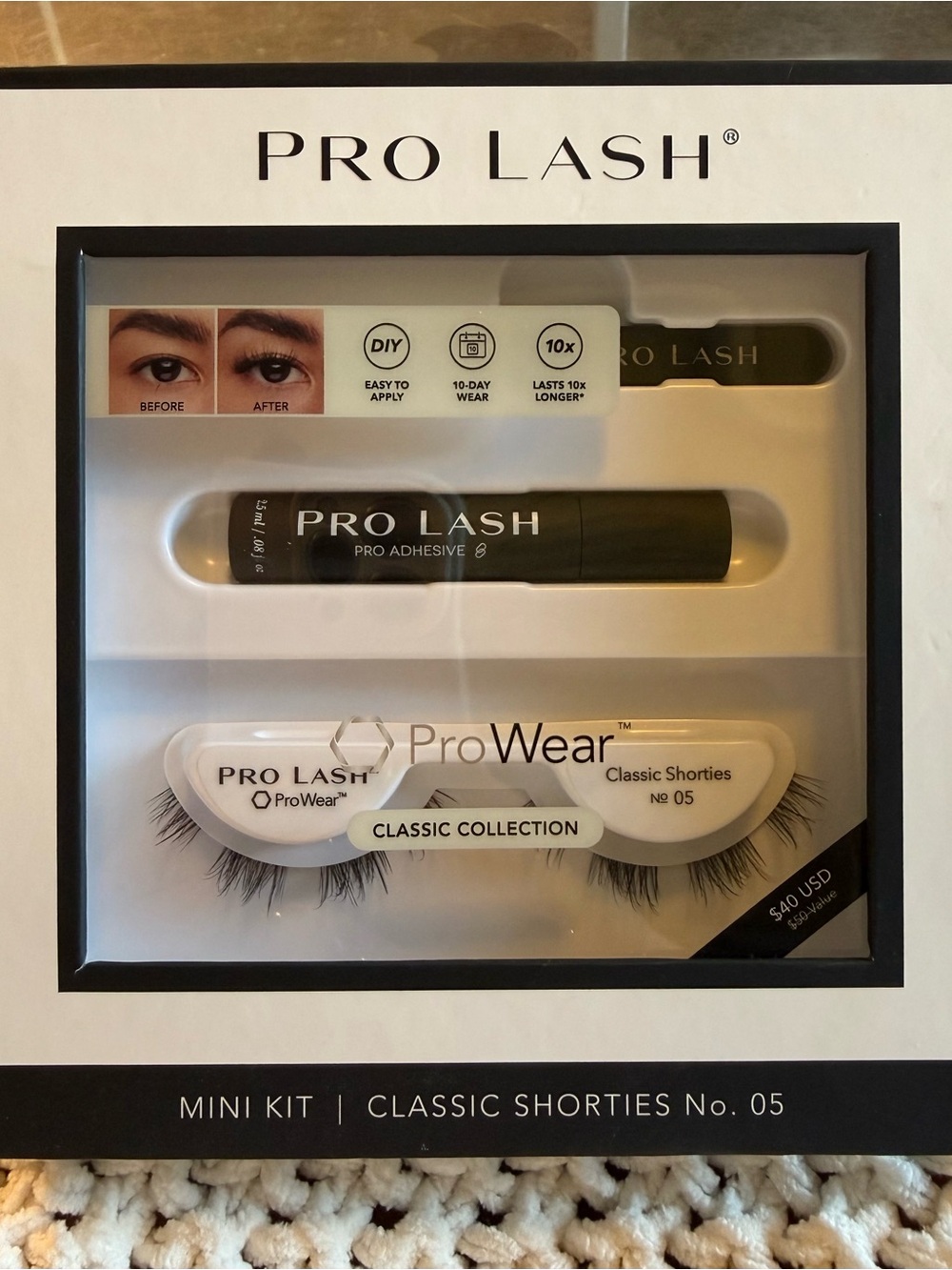 Pro Lash Mini Kit — Classic Shorties No.05 in Black